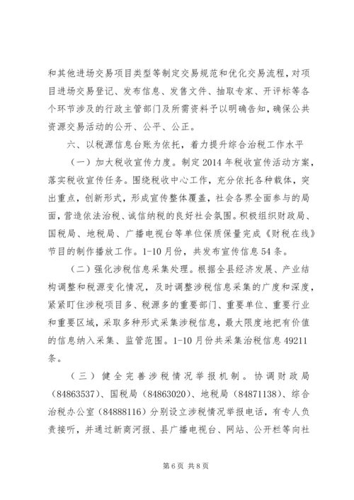 县政务服务中心管理办公室工作报告.docx