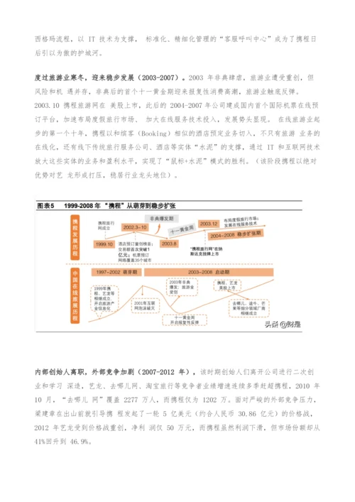 携程集团专题研究报告-深度复盘OTA龙头-蛛网式布局迈入全球化.docx