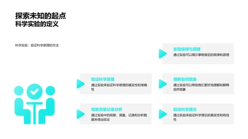 科学实验探秘PPT模板