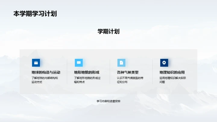 掌握地理 启迪人生