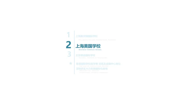 国际学校案例研究报告通用PPT模板
