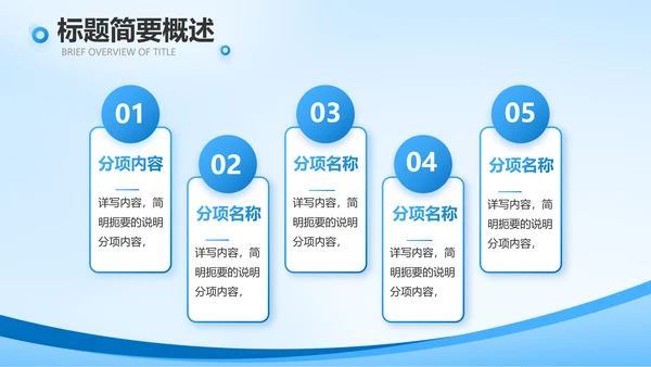 蓝色医院医疗工作总结汇报动态PPT