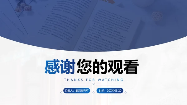 蓝色商务风毕业答辩PPT套装
