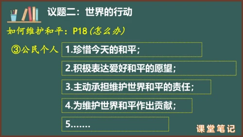 2.1 推动和平与发展 课件（29张PPT）