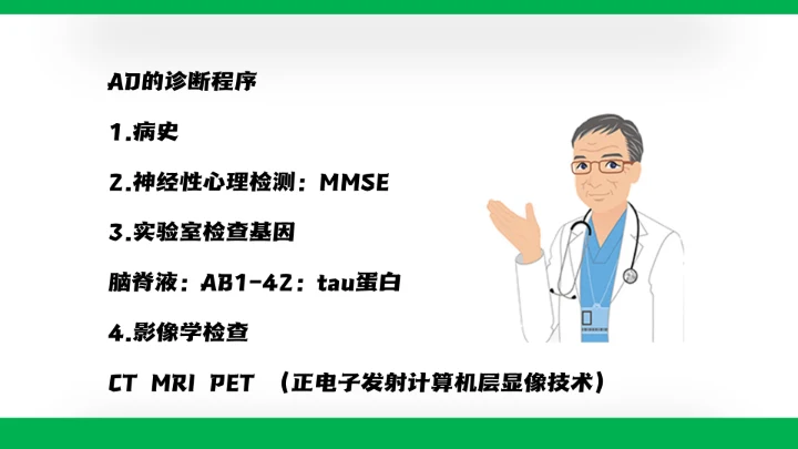 脑病科大脑疾病阿尔茨海默病通用PPT模板