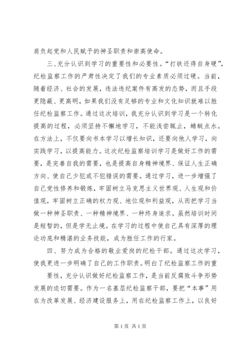 纪检干部学习心得体会分析 (4).docx