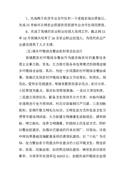农村建设工作总结