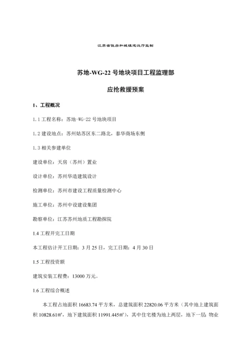 监理应急专题预案新版细则.docx