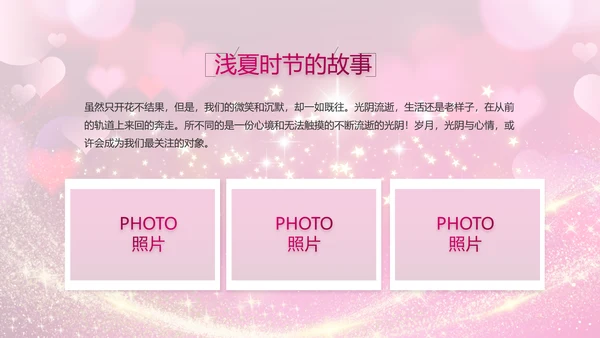 生日快乐生日派对纪念册电子相册动态PPT