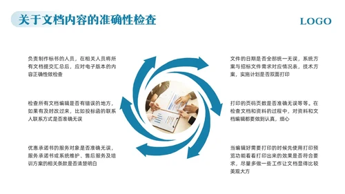 蓝色简约标书制作精益求精PPT模板宣传PPT动态PPT