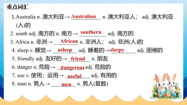 【单元整合】人教版七年级下册期末单元复习unit5-unit8 课件(共32张PPT)