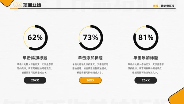 黄色简约创意2024年终总结工作总结工作述职PPT