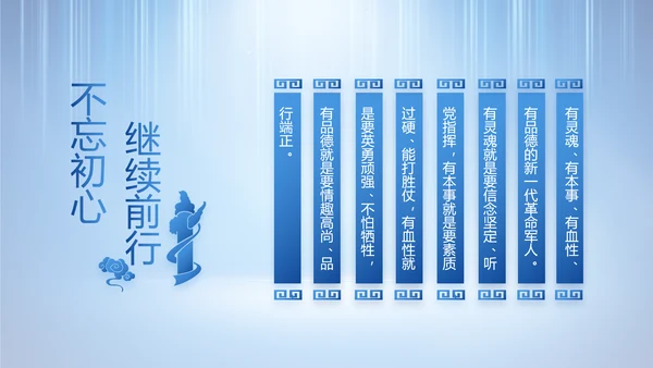 蓝色大气公安警察工作总结计划PPT