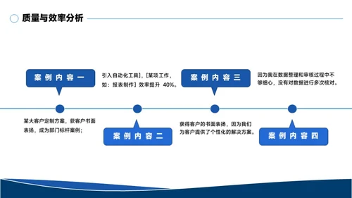 蓝色简约通用工作汇报PPT模板