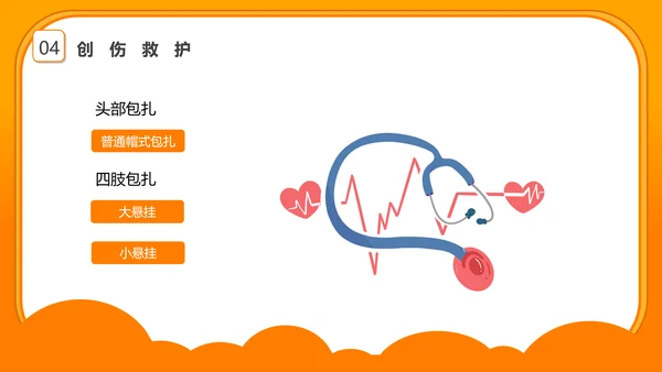 心肺复苏急救知识培训PPT模板