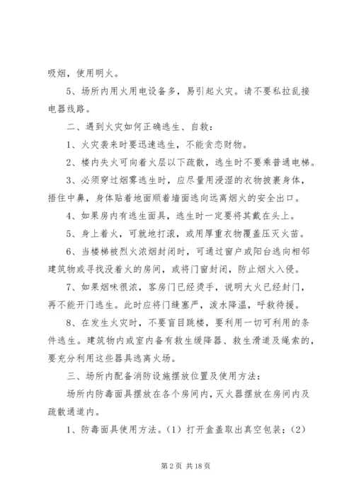 公众聚集场所消防安全提示精编.docx