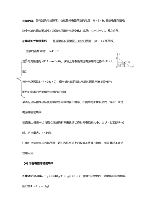 2023年闭合电路欧姆定律知识点.docx