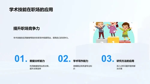 硕士学习与研究报告PPT模板