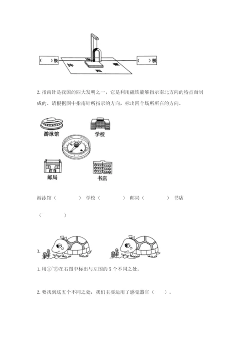 教科版二年级下册科学知识点期末测试卷（满分必刷）.docx