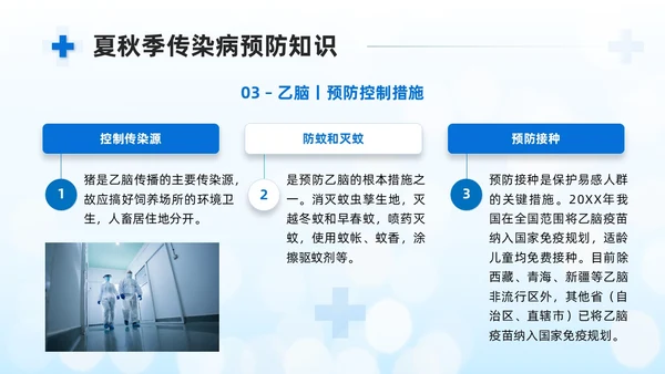 蓝色商务简约公共卫生健康知识宣传PPT课件