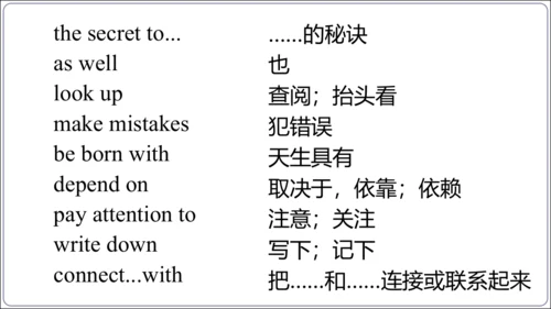 【2024秋人教九全英语精彩课堂（课件+音视频）】unit1-sectionB-self check