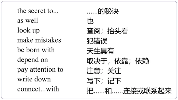 【2024秋人教九全英语精彩课堂（课件+音视频）】unit1-sectionB-self check