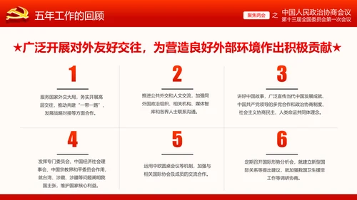 全国两会政协常委会工作报告ppt