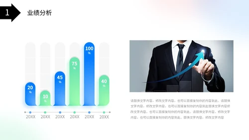 弥散风蓝绿色渐变企业公司简介产品介绍投融资PPT公司介绍