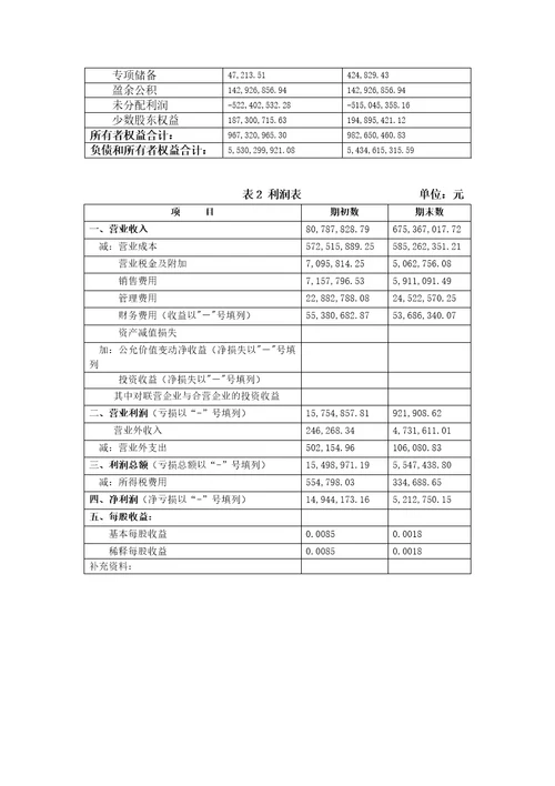 XX公司财务报告分析模板共9页