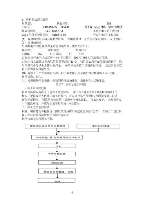 型钢混凝土施工组织设计