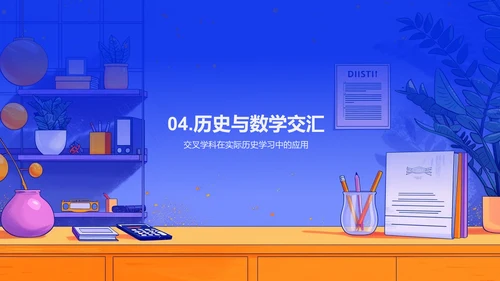 历史学习的数学视角PPT模板