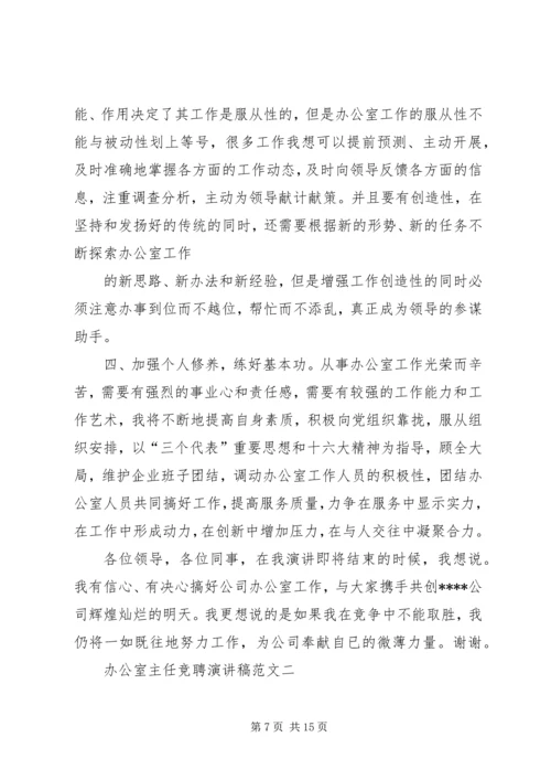 办公室主任竞聘演讲稿_1.docx