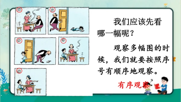 【名师课件】部编版语文二年级上册 口语交际：看图讲故事《父与子》 课件