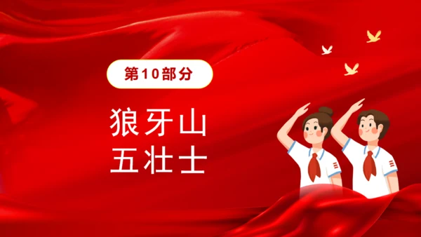 历史英雄人物的故事爱国主义教育通用PPT模板