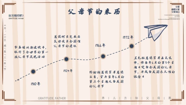 父爱如山父亲节爸爸通用PPT模板