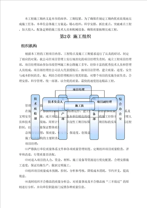 道路整修工程施工方案