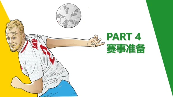 为世界杯足球比赛喝彩通用PPT模板