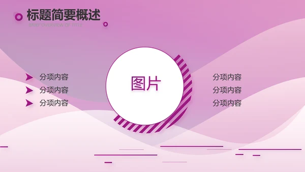 高端紫色工作汇报商务动态PPT