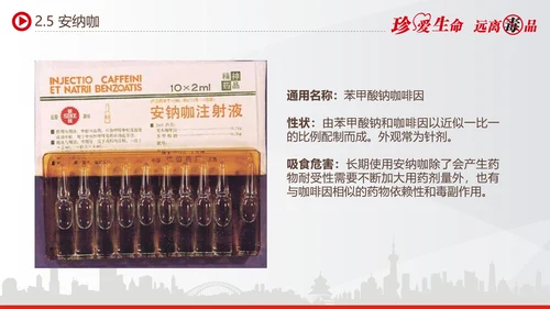 世界禁毒日宣传禁毒知识教学PPT模板
