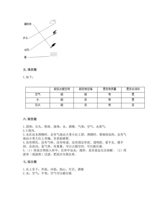 教科版三年级上册科学《期末测试卷》精品（典型题）.docx