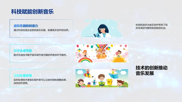 现代音乐创作技术PPT模板