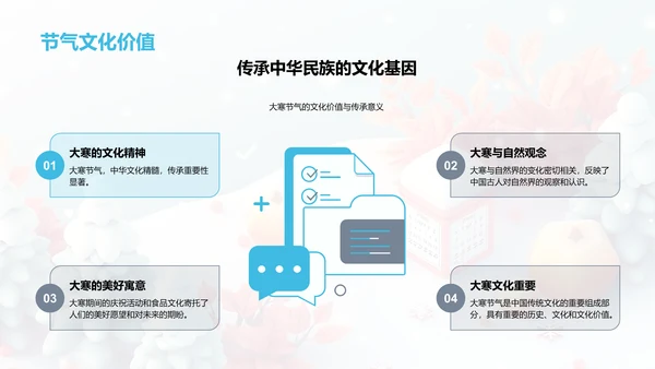 大寒节气全解PPT模板