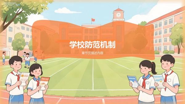 校园防诈骗知识宣讲PPT模板