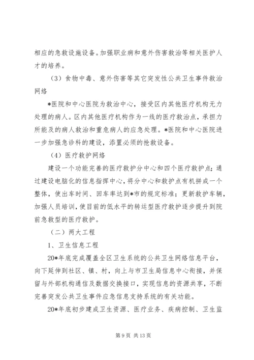 环保局公共卫生行动计划.docx