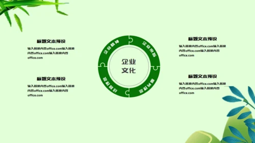 端午节习俗介绍吃粽子绿意通用PPT