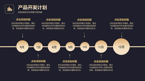 高端黑金商业计划书通用PPT模板