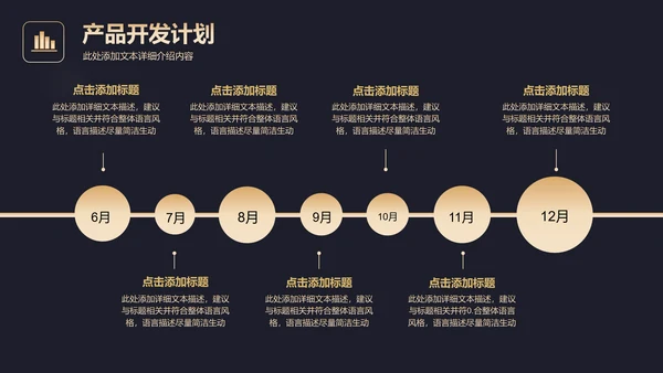 高端黑金商业计划书通用PPT模板