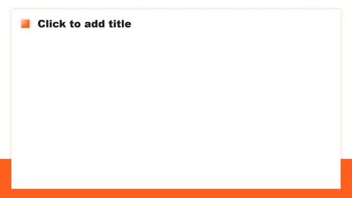 橙黄色商务风大学生个人求职简历PPT主题模板