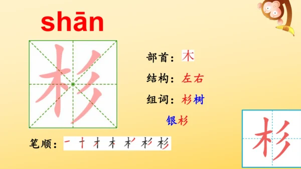 识字2 树之歌  课件