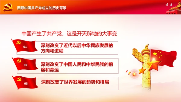 学习中国共产党成立100周年大会讲话PPT